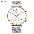 CURREN 8339 Luxury Black Gold Male Watch Luxury Brand Watch Men Gold Quartz Sport Men's Wrist Watches Clock Relogio Masculino